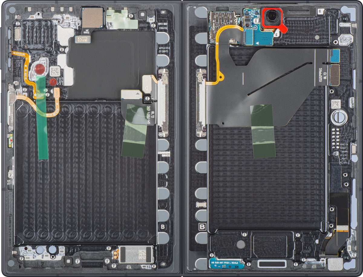 Display sa ekranom osetljivim na dodir Samsung Galaxy Z Fold8 F971, sa ramom, Sub Inner, crna (grafit), Service Pack GH82-39869A