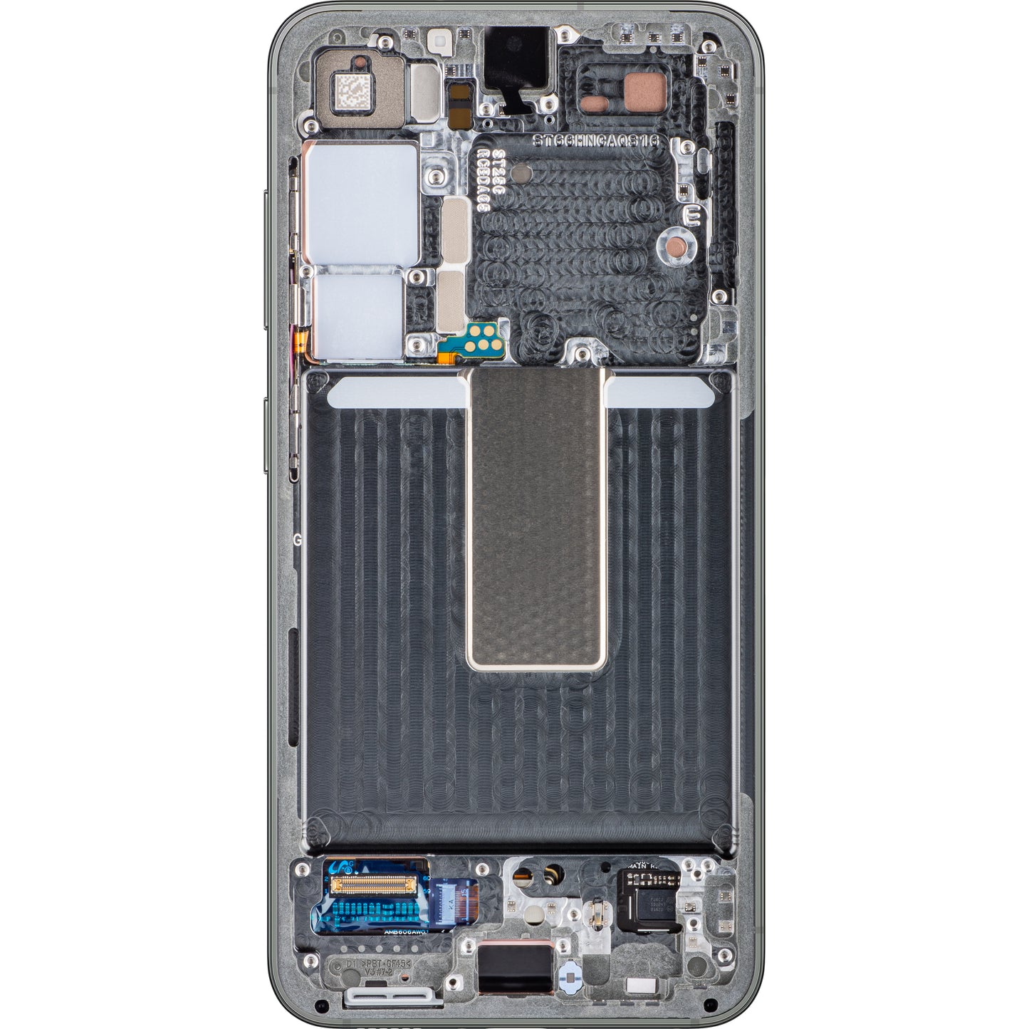 Display sa Touchscreen-om Samsung Galaxy S23 S911, sa Ramom, Zelena, Service Pack GH82-30480C