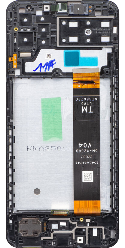 Ekran sa Touchscreen-om Samsung Galaxy A13 A135, sa Ramom, Crni, Refabrikovan GH82-28508A