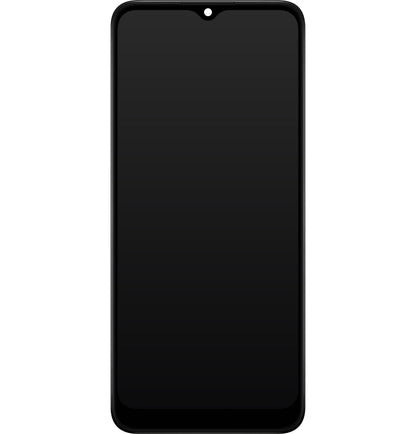 Touchscreen Display Samsung Galaxy A03 A035, with Frame, Version F, Black, Service Pack GH81-21625A