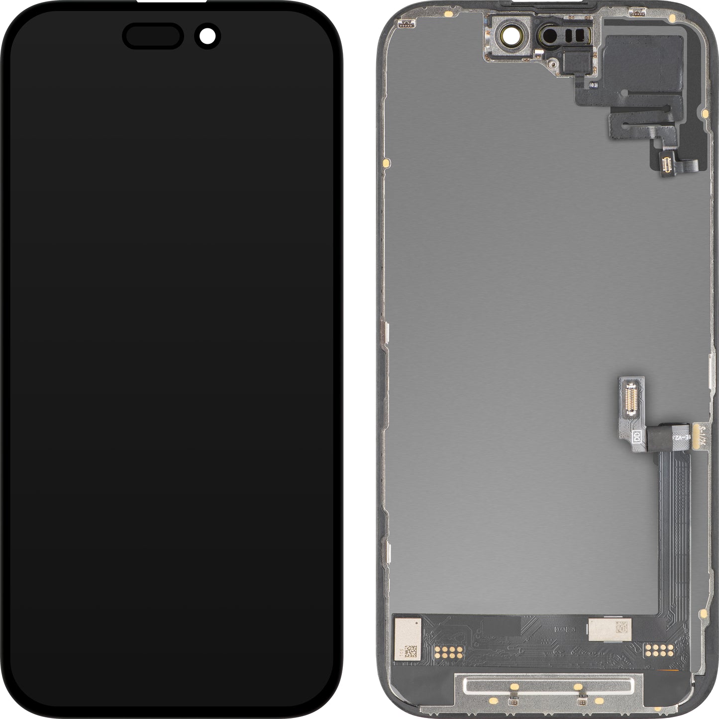 Ekran sa Touchscreen-om i Senzorom Blizine MP kompatibilan sa Apple iPhone 16, sa Ramom, Verzija Soft OLED FHD Dijagnostika, Crna