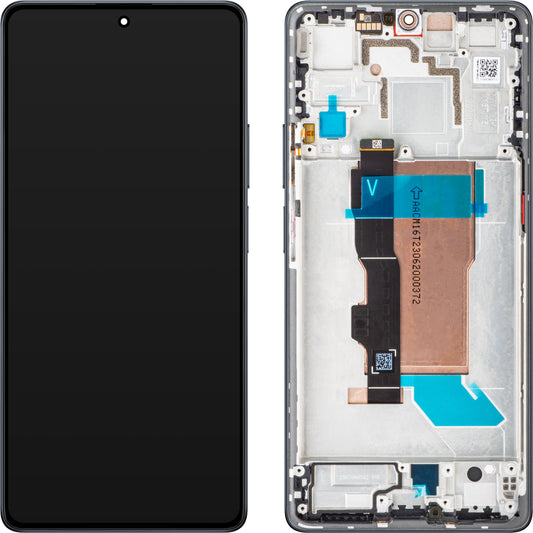 Display sa ekranom osetljivim na dodir Xiaomi Poco F5, sa ramom, crni, Service Pack 560001M16T00