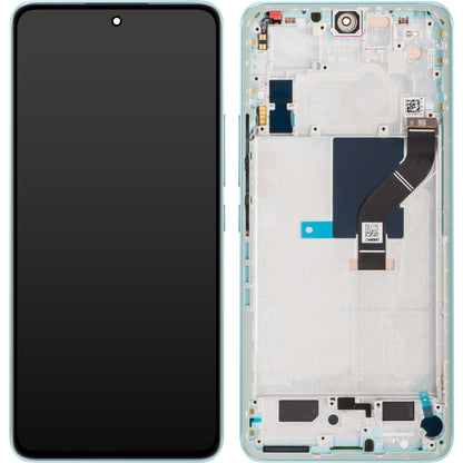 Display sa Touchscreenom Xiaomi 12 Lite, sa Ramom, Zelena (Lite Green), Service Pack 56000500L900
