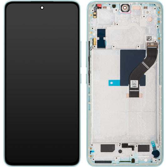 Zaslon s dodirnim ekranom Xiaomi 12 Lite, s okvirom, zelene boje (Lite Green), servisni paket 56000500L900