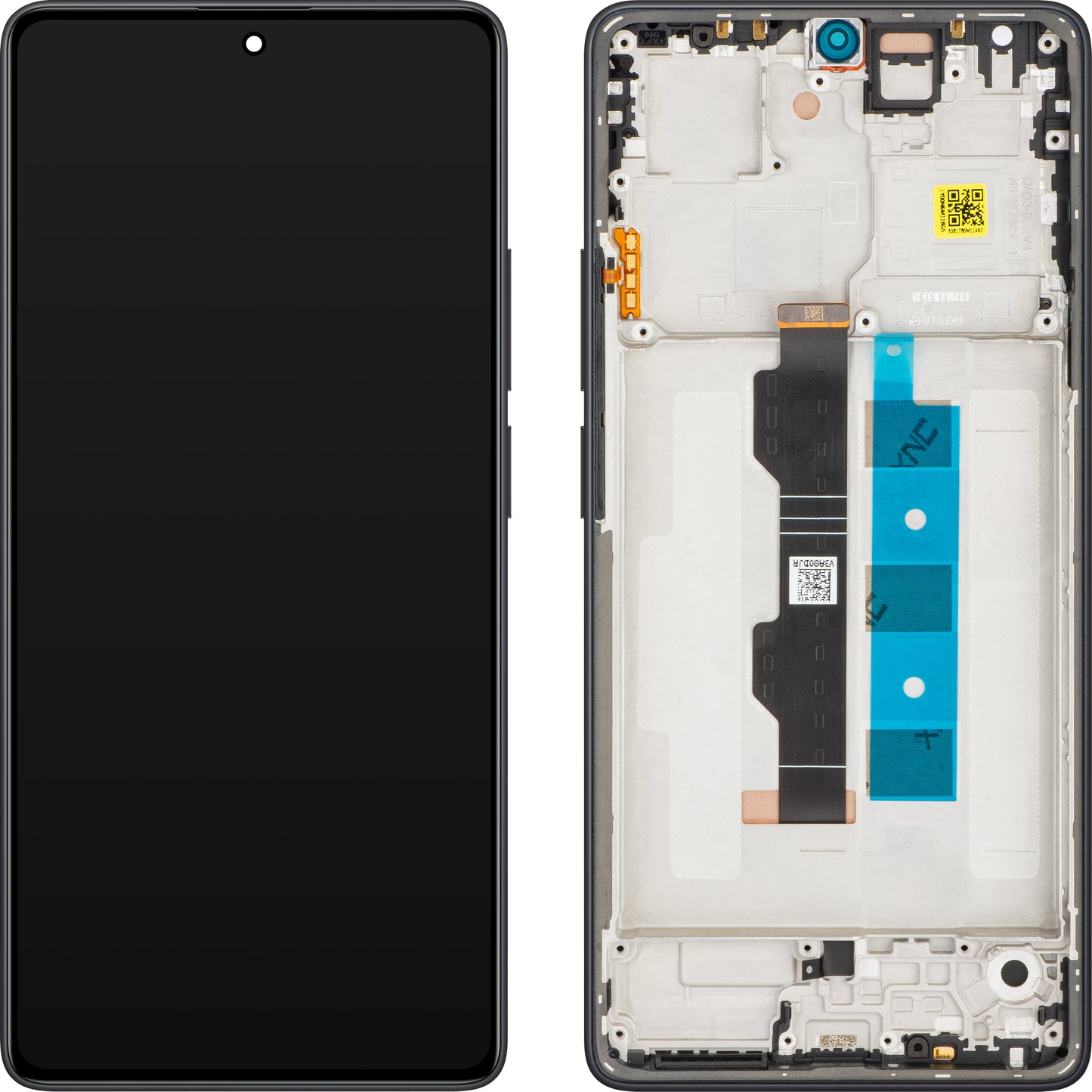 Xiaomi Redmi Note 13 Pro 4G Touchscreen Display Xiaomi Redmi Note 13 Pro 4G, with Frame, Black (Midnight Black), Service Pack 56000300N600 