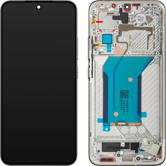 Display s dodirnim zaslonom Xiaomi 14, s okvirom, bijeli, Service Pack 56000500N300