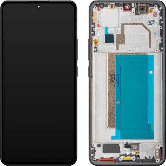 Zaslon s dodirnim ekranom Xiaomi 13T Pro, s okvirom, crni, paket za servis 5600290M1200