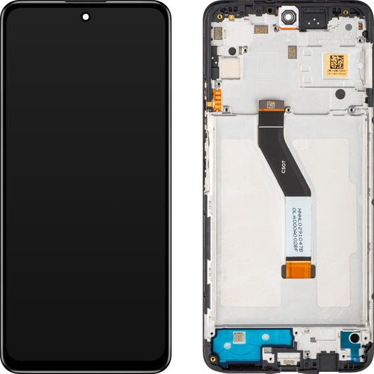 Touchscreen Display Xiaomi Redmi Note 11T 5G / Poco M4 Pro 5G, with Frame, Black, Service Pack 560001K16A00 