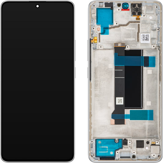 Display sa Touchscreen-om Xiaomi Poco X6 / Redmi Note 13 Pro 5G, sa Ramom, Beli, Service Pack 560001N16P00