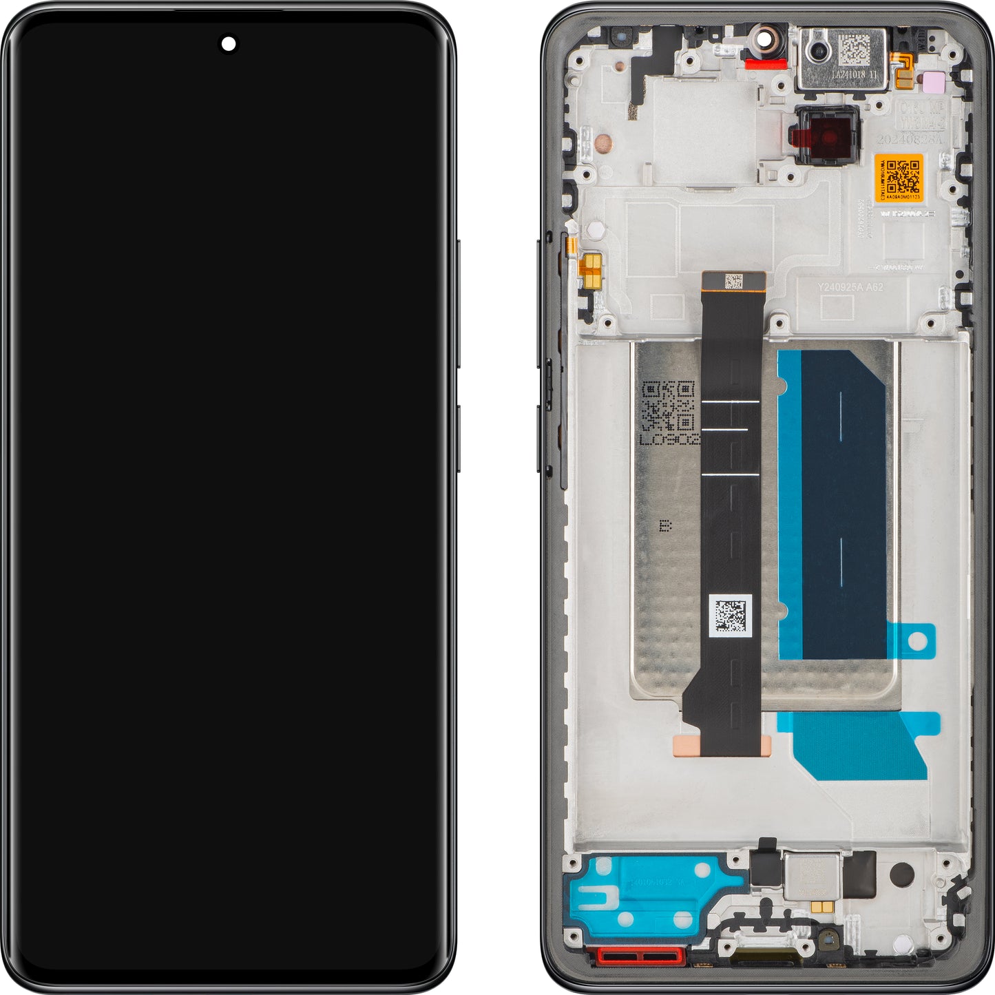 Display sa Touchscreen-om Xiaomi Redmi Note 14 Pro+ 5G, sa Ramom, Crna (Midnight Black), Service Pack 5600190O16U00