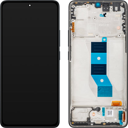 Display sa Touchscreen-om Xiaomi Redmi Note 14 5G, sa Ramom, Crni (Midnight Black), Service Pack 56002000O1700