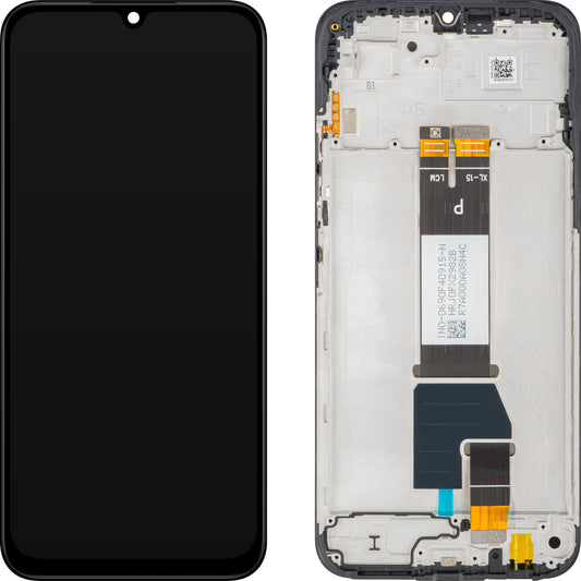 Display sa Touchscreenom Xiaomi Redmi 15C 5G, sa Ramom, Crni, Service Pack 56000200P1500