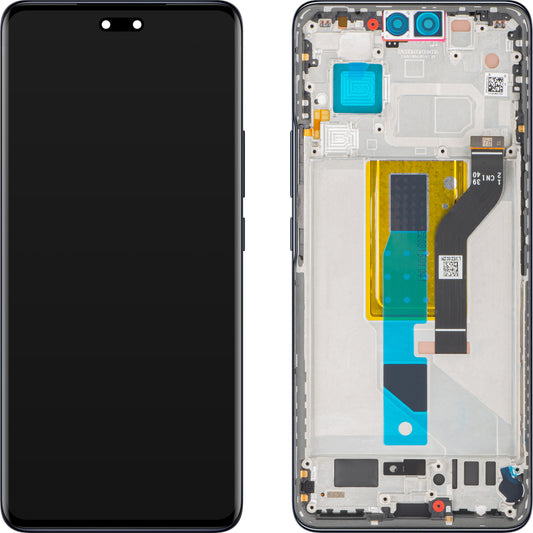 Ekran sa Touchscreen-om Xiaomi 13 Lite, sa Ramom, Crni, Service Pack 5600030L9S00