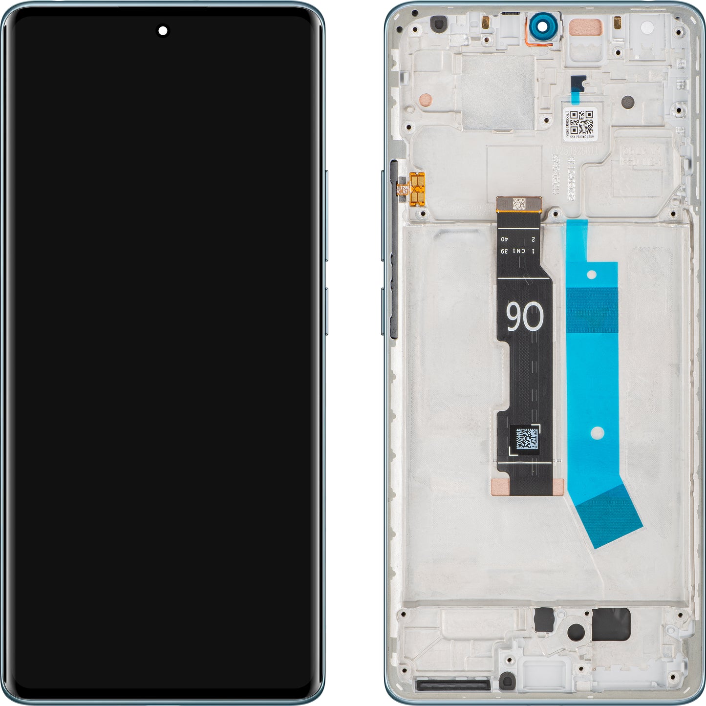Display sa ekranom osetljivim na dodir Xiaomi Redmi Note 14 Pro 4G, sa ramom, Plavo (Ocean Blue), Refabrikovan 560001000O600