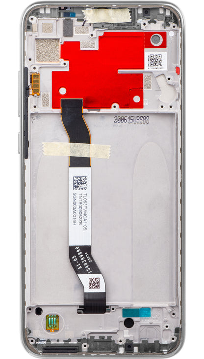 Display sa Touchscreenom Xiaomi Redmi Note 8T, sa Ramom, Srebrni (Moonlight White), Service Pack 5600020C3X00
