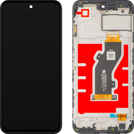 Display sa ekranom osetljivim na dodir ZTE Blade V70 Design, sa ramom, crni, Service Pack 80800520973