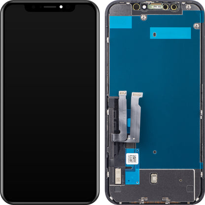 Display sa Touchscreenom ZY za Apple iPhone XR, sa Ramom, LCD In-Cell Verzija, Crni