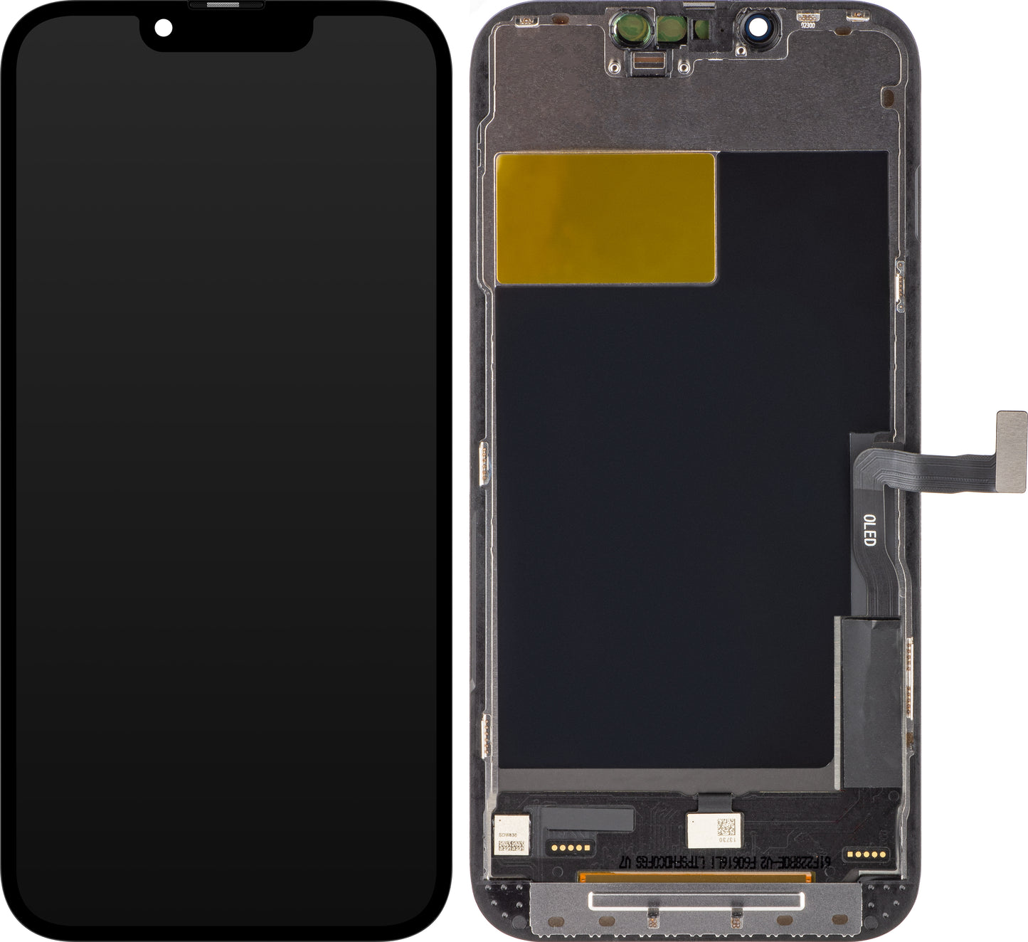 Display sa Touchscreenom ZY za Apple iPhone 13 Pro, sa Ramom, LCD In-Cell IC Movable verzija, Crni