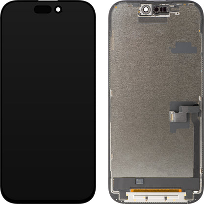 Display sa Touchscreenom ZY za Apple iPhone 16 Pro, sa Ramom, LCD In-Cell IC Movable verzija, Crni