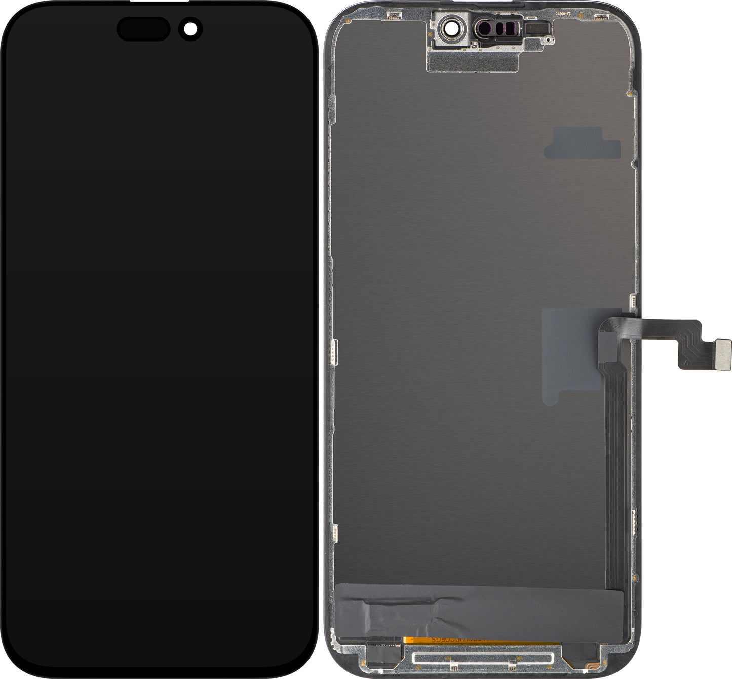 Ekran sa dodirnim ekranom ZY za Apple iPhone 16 Pro Max, sa ramom, LCD In-Cell IC Movable verzija, Crni