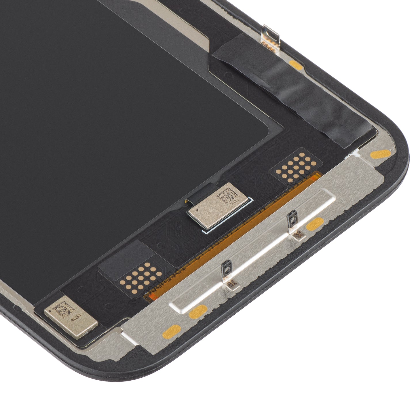 Ekran sa Touchscreen ZY za Apple iPhone 15 Pro, sa Ramom, Verzija LCD In-Cell IC Movable, Crna