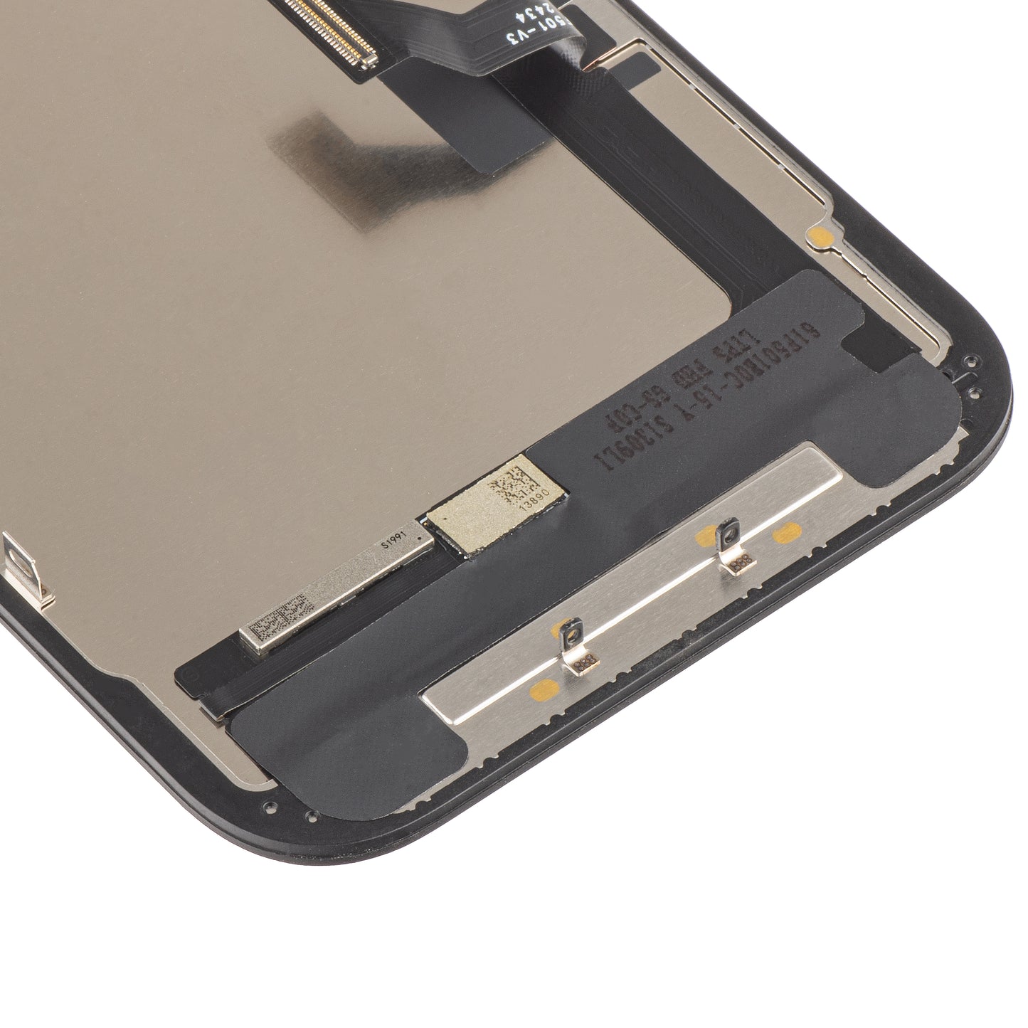 Display sa Touchscreenom ZY za Apple iPhone 15, sa Ramom, LCD In-Cell IC Movable verzija, Crni