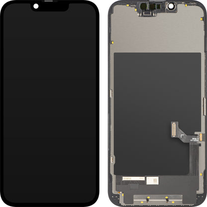 Ekran sa Touchscreen ZY za Apple iPhone 17e / 16e, sa Ramom, Verzija LCD In-Cell IC Movable, Crna