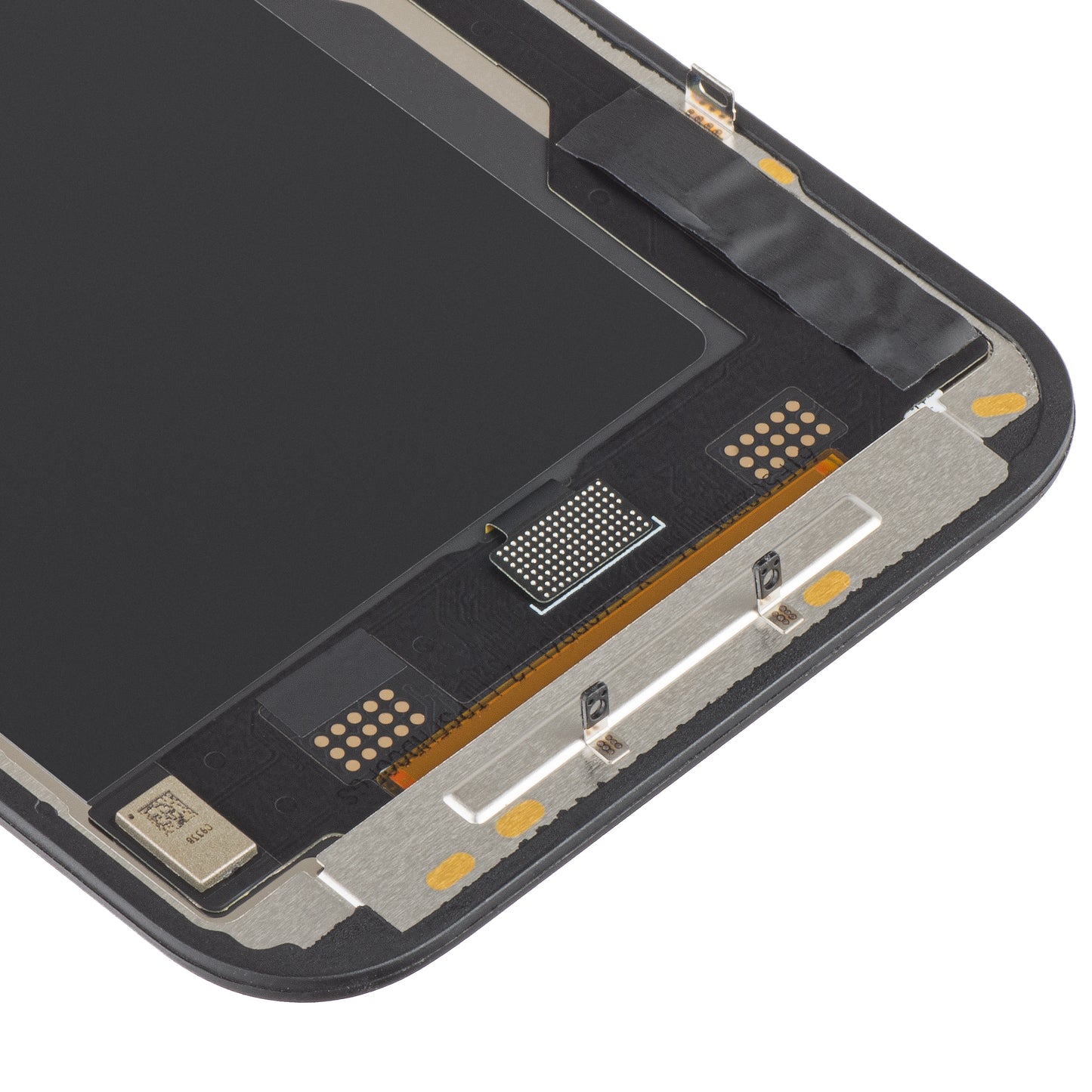 Ekran sa Touchscreen ZY za Apple iPhone 15 Pro, sa Ramom, Verzija LCD In-Cell IC Movable, Crna
