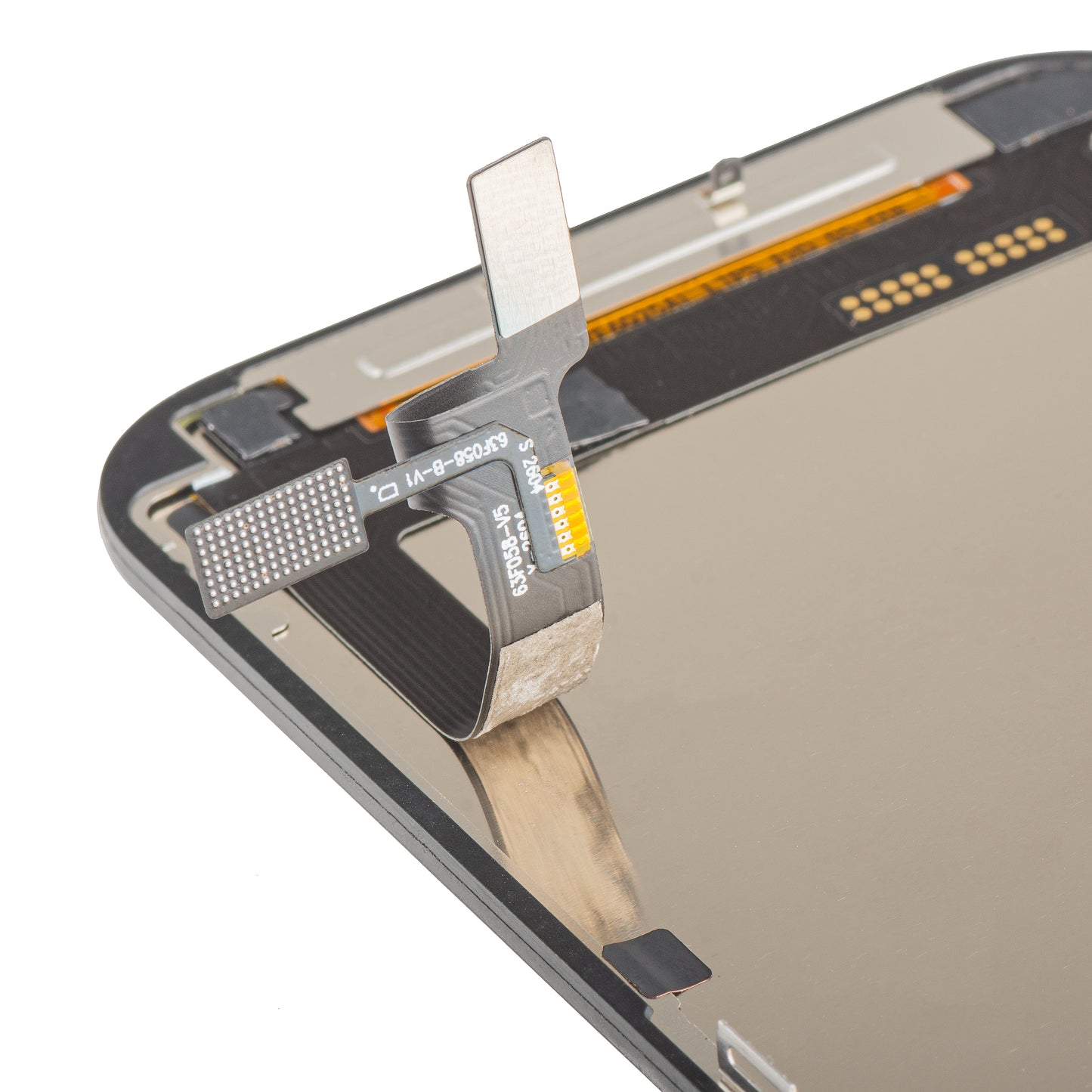 Ekran sa dodirnim ekranom ZY za Apple iPhone 17, sa okvirom, LCD In-Cell IC Movable verzija, Crni