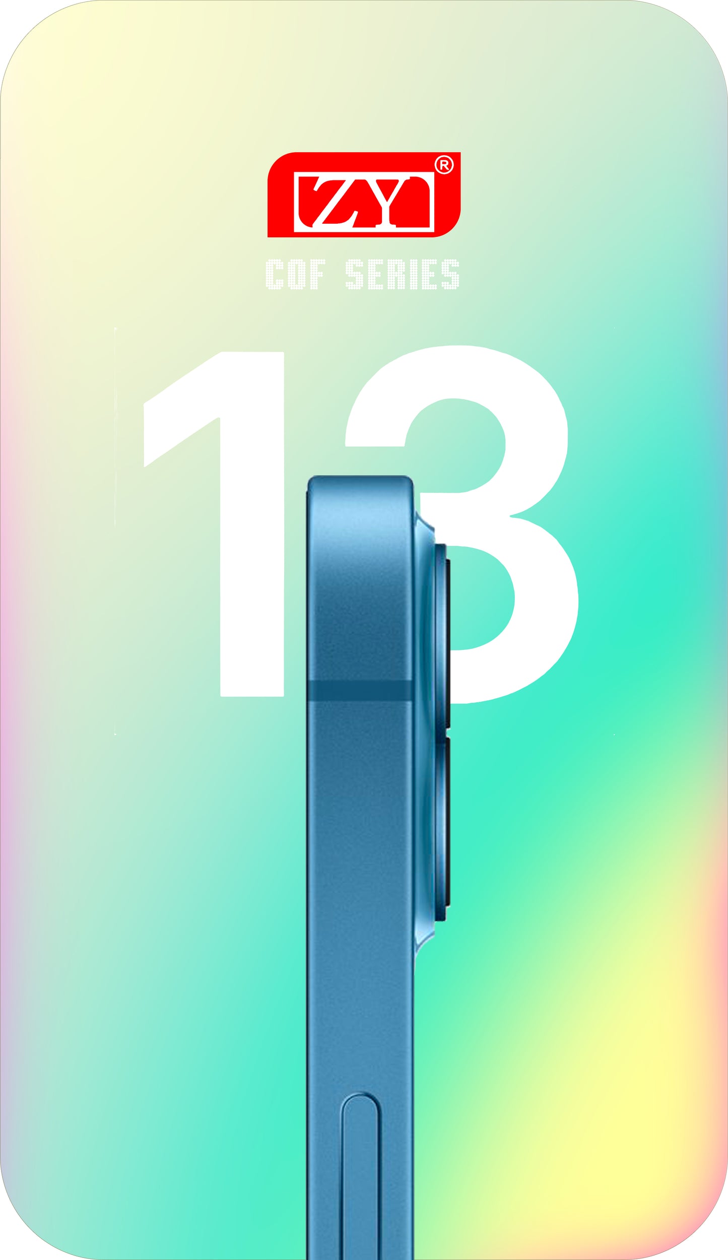 Display sa Touchscreenom ZY za Apple iPhone 13, sa Ramom, LCD In-Cell IC Movable verzija, Crni