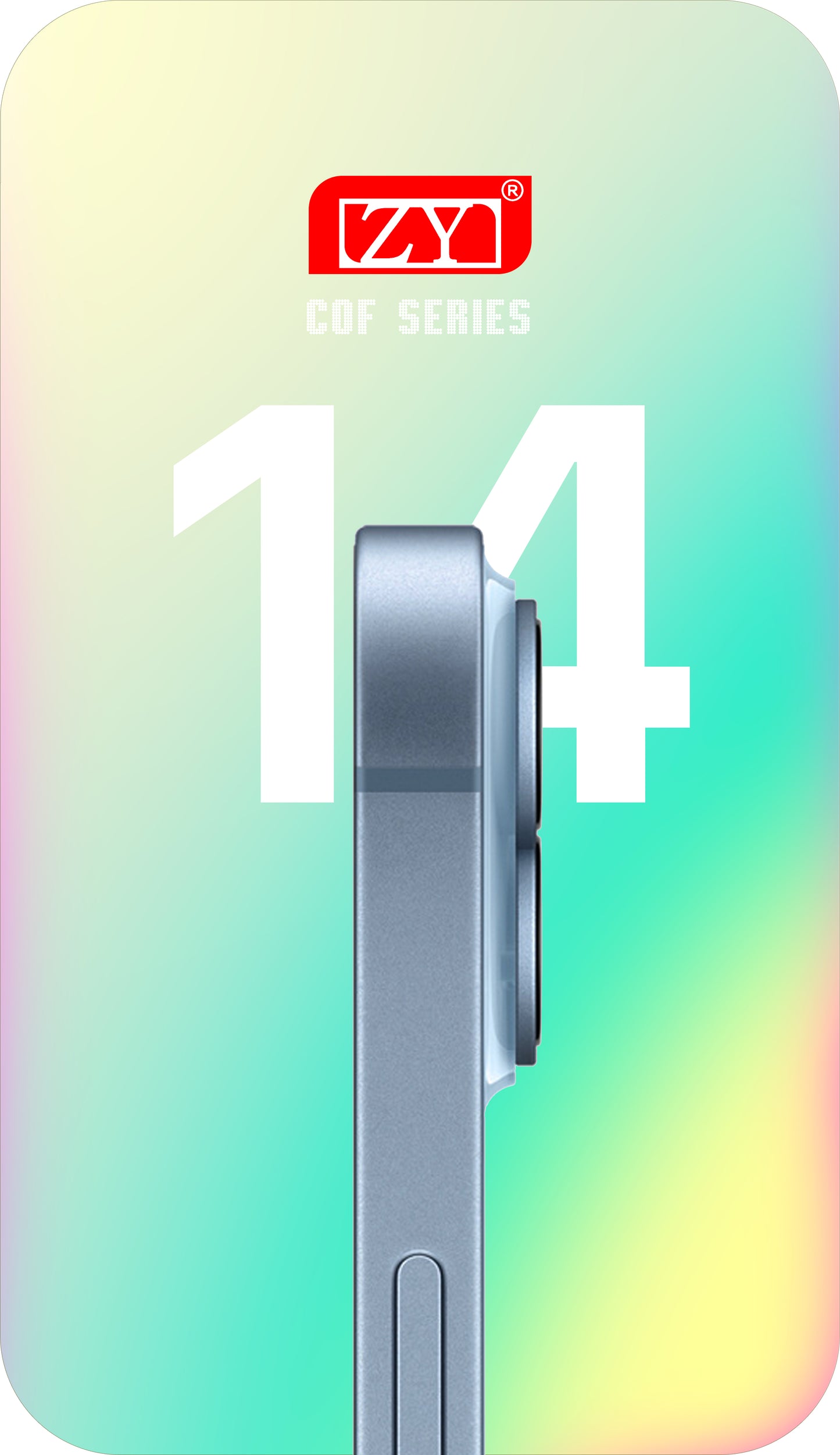 Display sa Touchscreenom ZY za Apple iPhone 14, sa Ramom, LCD In-Cell IC Movable verzija, Crni