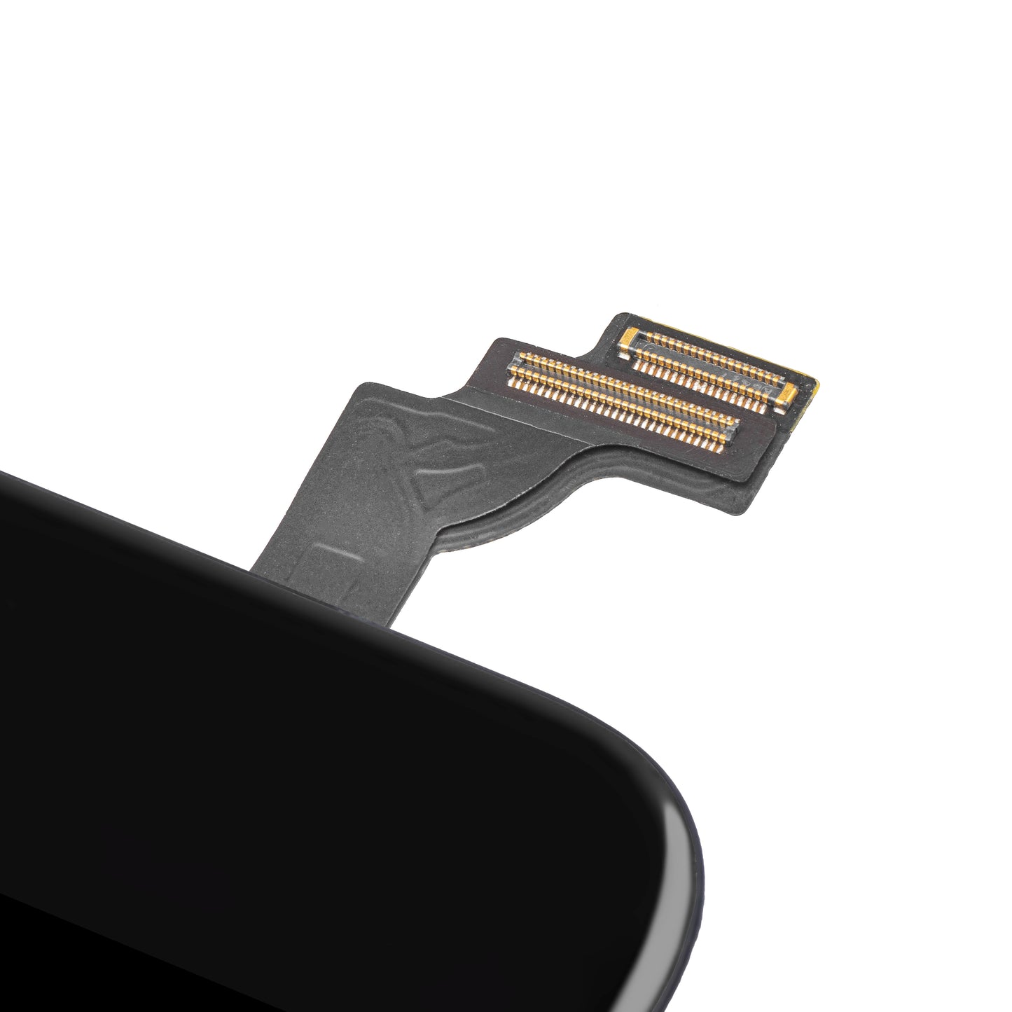 Zaslon s dodirnim ekranom Apple iPhone 6 Plus, s okvirom, crni, obnovljen