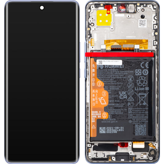 Display sa Touchscreen-om Huawei nova 9, sa Ramom i Baterijom, Plavi (Starry Blue), Service Pack 02354NUF