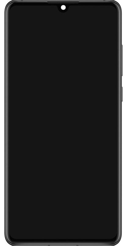 Display s dodirnim zaslonom Huawei P30, s okvirom i baterijom, crni, Service Pack 02354HLT