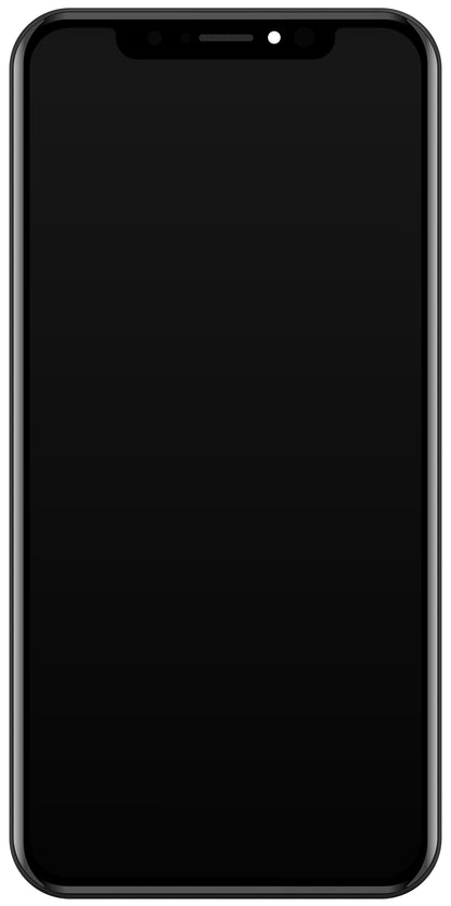 Display sa Touchscreenom JK za Apple iPhone XS, sa Ramom, LCD In-Cell Verzija, Crni