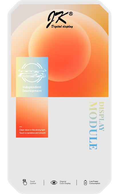 Display sa Touchscreenom JK za Apple iPhone XS Max, sa Ramom, LCD In-Cell Verzija, Crni