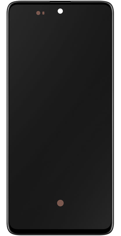 Display sa Touchscreen-om Samsung Galaxy A71 A715, sa Ramom, Crni, Service Pack GH82-22152A