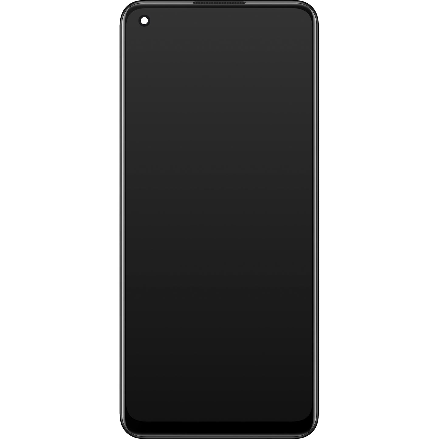 Zaslon s dodirnim ekranom Oppo Find X5 Lite / Reno7 5G, s okvirom, crni, Service Pack 4130040