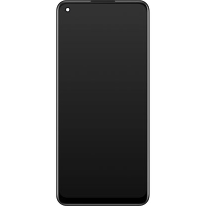 Zaslon s dodirnim ekranom Oppo Find X5 Lite / Reno7 5G, s okvirom, crni, Service Pack 4130040