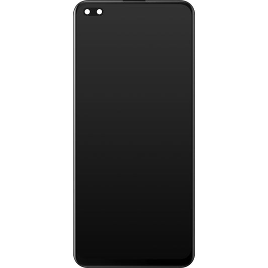 Zaslon s dodirnim ekranom Oppo Reno4 Z 5G / A92s, s okvirom, crni, servisni paket 4904261