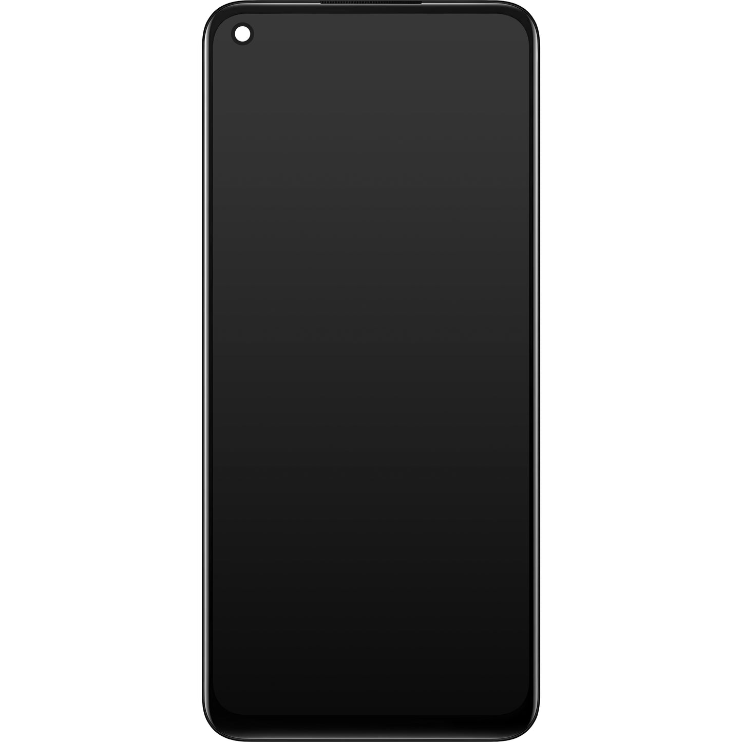 Zaslon s dodirnim ekranom Oppo A73 5G / A72 5G, s okvirom, crni, paket za servis 4904890