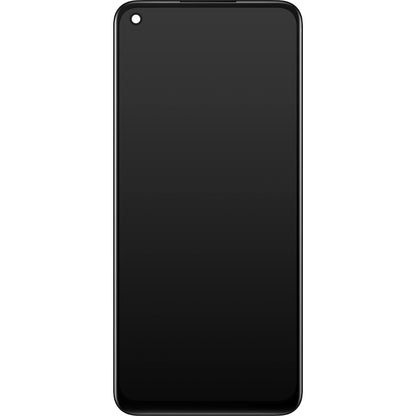 Zaslon s dodirnim ekranom Oppo A73 5G / A72 5G, s okvirom, crni, paket za servis 4904890