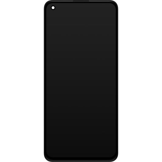 Zaslon s dodirnim ekranom Oppo K9 / Find X3 Lite / Reno5 5G, s okvirom, crni, servisni paket 4905997