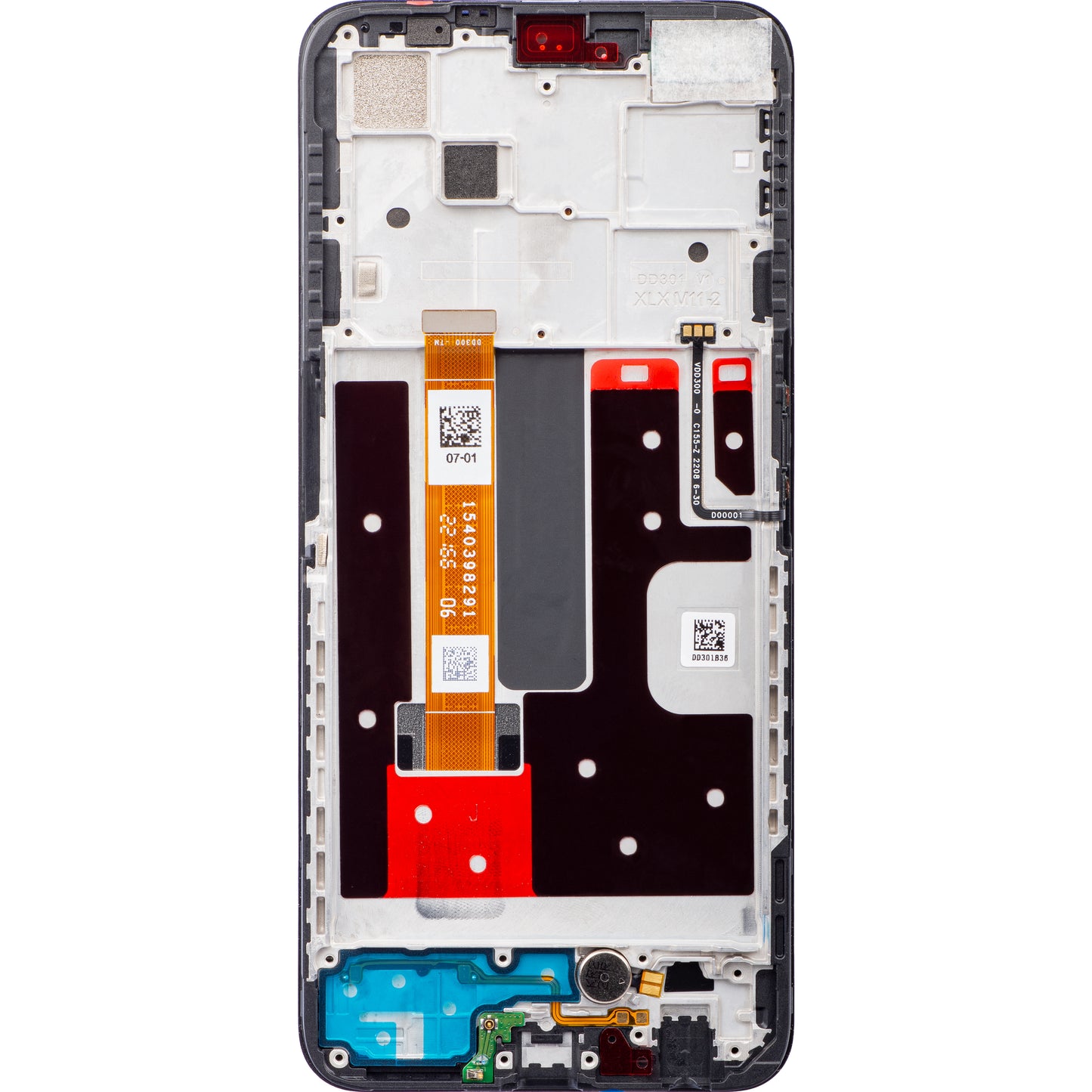 Display sa Touchscreenom Oppo Reno4 Z 5G / A92s, sa Ramom, Crni, Service Pack 4904261