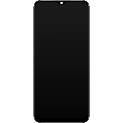 Touchscreen Display Realme C30 / Narzo 50i Prime, with Frame, Black, Service Pack 4130279