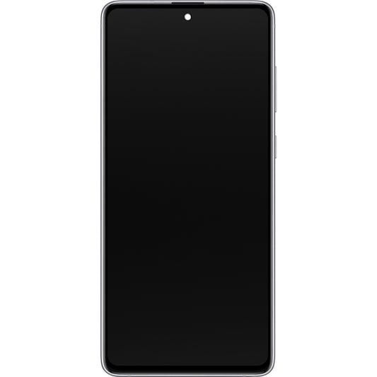 Touchscreen Display Samsung Galaxy Note10 Lite N770, with Frame, Silver, Service Pack GH82-22055B