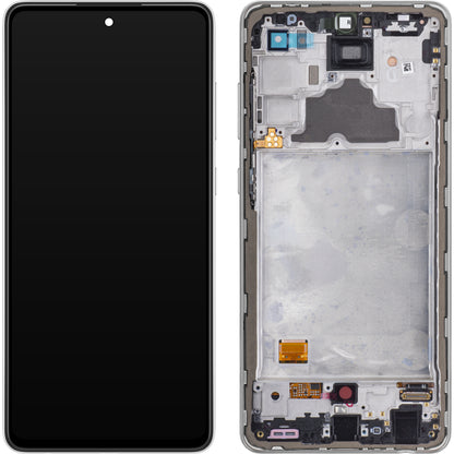 Display sa Touchscreen-om Samsung Galaxy A72 A725 / A72 5G A726, sa Ramom, Beli, Service Pack GH82-25460D