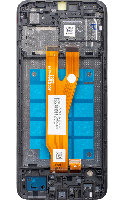 Zaslon s dodirnim ekranom Samsung Galaxy A03 Core A032, s okvirom, crni, servisni paket GH81-21711A