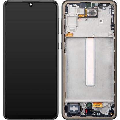 Display sa Touchscreen-om Samsung Galaxy A33 5G A336, sa Ramom, Crni, Service Pack GH82-28143A