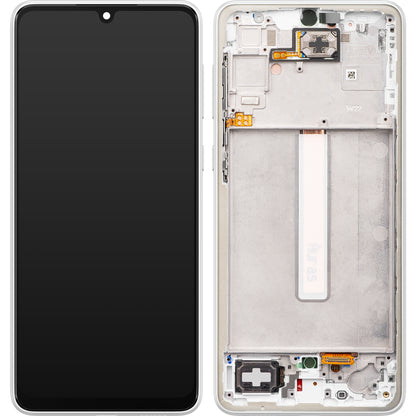 Display sa Touchscreen-om Samsung Galaxy A33 5G A336, sa Ramom, Beli, Service Pack GH82-28143B